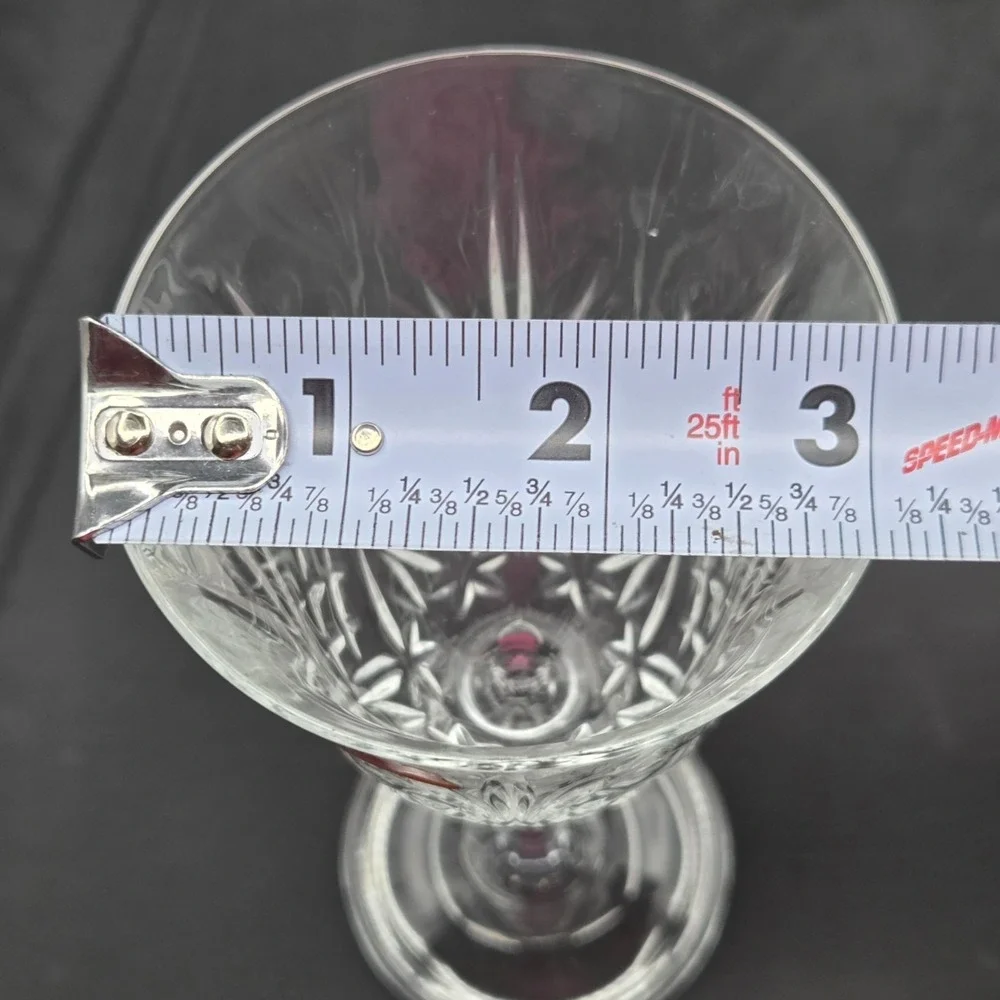RCR Crystal Wine Glasses Goblets‎ Italy 7.5